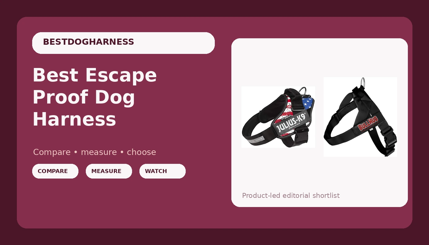 Best Escape Proof Dog Harness - DogHarnessReviews review with measurements and honest opinion