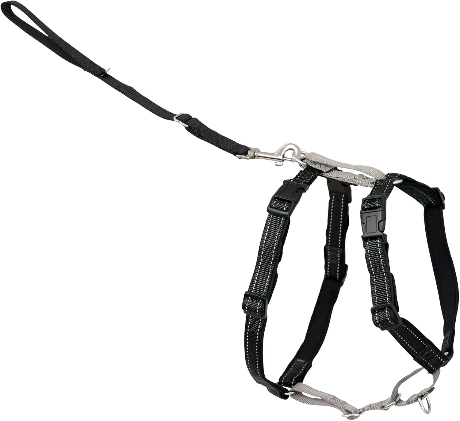 PetSafe 3 in 1 No-Pull Dog Harness, Medium, Black