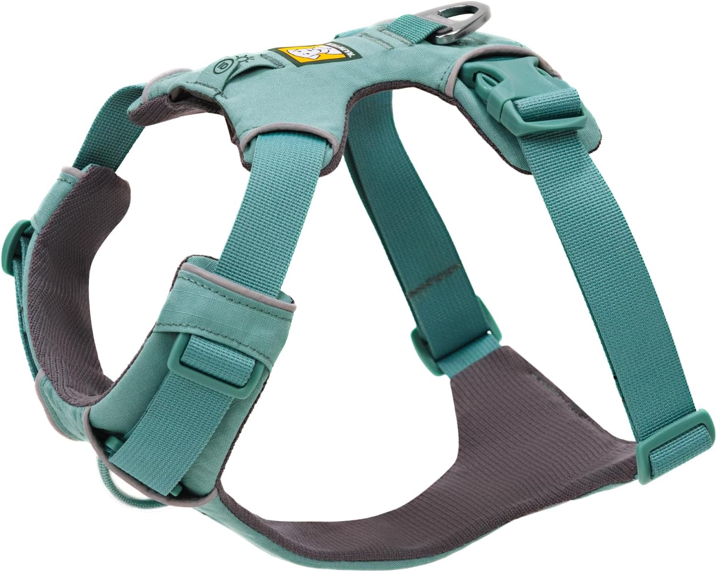 Ruffwear, Front Range Dog Chest Harness, River Rock Green, Medium