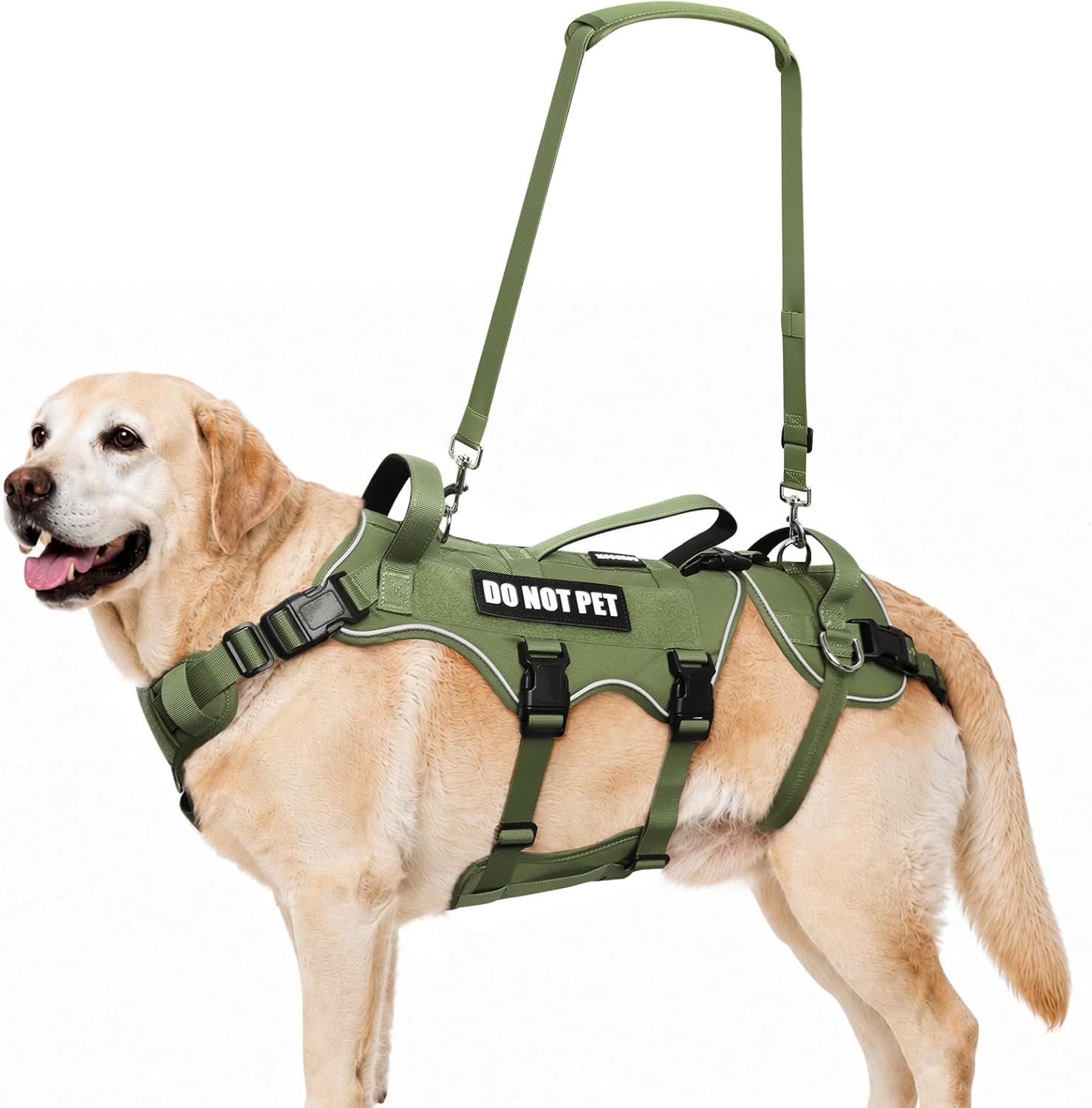 Dog Lift Harness for Senior and Post-Surgery Dogs, 3-in-1 Full-Body Support
